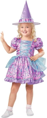 Sweet Witch Purple Halloween Costume Girls Toddler 3-4 3T 4T - Image 1 of 4