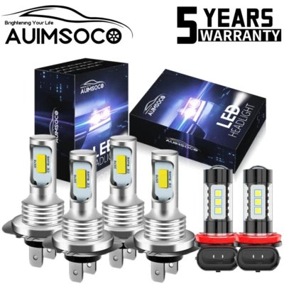 Faros antiniebla LED para Ram ProMaster 1500 2500 3500 2014-2021 6000K Foto 1 de 4