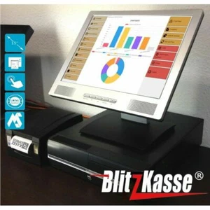 LEIHKASSE für HANDEL KIOSK LADEN DÖNER STUDIO FRISEUR-SALON 15" Kasse Mietkasse - Bild 1 von 11