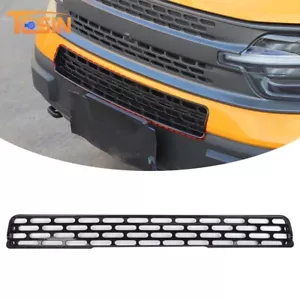 Rejilla de parachoques delantero NEGRO decoración moldura para Ford Bronco Sport 2021-24 accesorios - Imagen 1 de 8