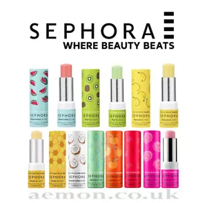 Sephora Lip Balm & Scrub choose:honey, almond, tangerine,goji,kiwi, vanilla etc - Picture 1 of 21