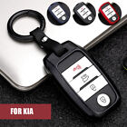 Zinc Alloy Car Key Fob Case Holder For Kia Optima K5 Sorento Carens Forte Soul