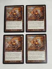 MTG Playset 4x Sparring Golem (Invasion/Artifact/U) - BGM