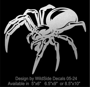 Tarantula Spider Decal Crawling vinyl car motorcycle decals sticker - Picture 1 of 7