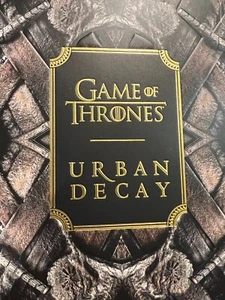 BNIB ~ Urban Decay ~ GAME OF THRONES ~ Ltd Ed EYESHADOW PALETTE ~ 20 Shades - Picture 1 of 17