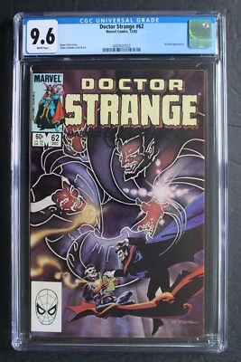 Doctor Strange #62 Death of Dracula, Lilith 1983 Darkhold Hannibal Blade CGC 9.6 Foto 1 de 2