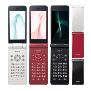 SHARP AQUOS KEITAI SH-N01 Android Flip Phone Sim Free Unlocked from Japan JP - Picture 1 of 7