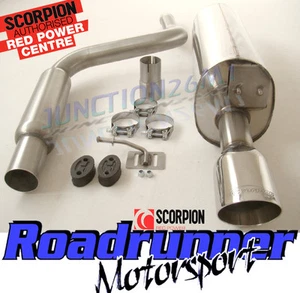 Sistema de escape trasero gato Scorpion Fiesta ST 150 MK6 resonó cola SFD068 4 - Imagen 1 de 4