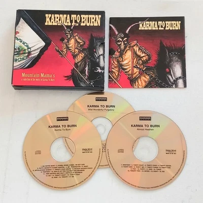 KARMA TO BURN - Mountain Mama's 3 x CD Digipak 2007 Metal Mind MMP 3 CD BOX 002 - Image 1 of 4