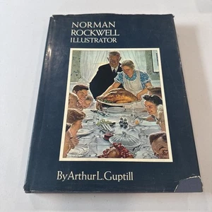 1972 Sixth Printing Norman Rockwell Illustrator Arthur L. Guptill Hardcover Book - Foto 1 di 4