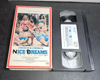 Cheech & Chong's Nice Dreams (VHS, 1986) Rare Stoner Comedy Non-Rental - Image 1 of 4