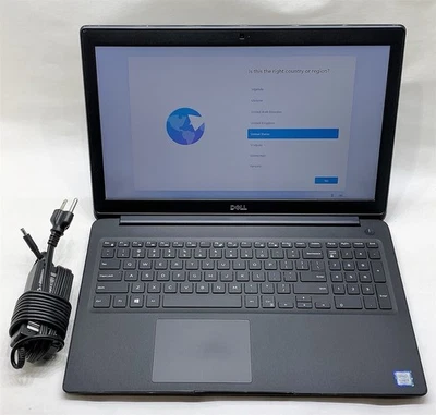 Dell Latitude 3500 Laptop i5 8265U 1.60GHZ 15.6" FHD 16GB 256GB NVMe Windows 11 - Image 1 of 4