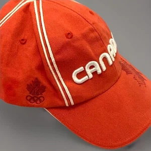 Olympic Canada Hat Team Official 2006 Athlete Festival Mancave Hockey VTG HBC - Picture 1 of 24