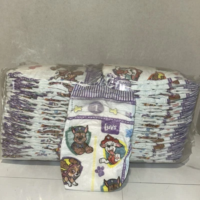 Pañales Luvs (Luv-4104) - tamaño 1, 56 en paquete sacado 1 para la foto Foto 1 de 3