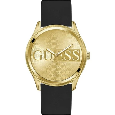 Reloj Pulsera Hombre GUESS REPUTACIÓN GW0726G2 Silicona Negro Dorado Foto 1 de 3