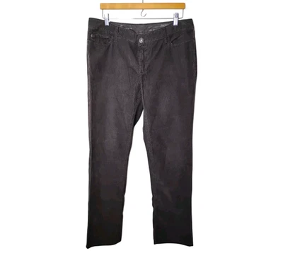 Pantalones de Pana Eddie Bauer Marrón Calce Moderno Elastizados Informales Invierno Nuevos con Etiquetas Talla 14 Foto 1 de 4