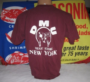 DMU MUSIC STORE New York maglietta vintage uomo XL y2k registrazione SOUND DJ AUDIO - Foto 1 di 4