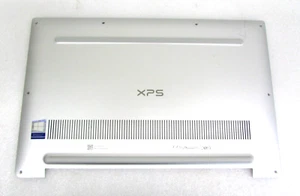 Estuche base inferior para computadora portátil Dell XPS 9370/9380 OEM conjunto de metal plateado HUS19 X3DF2 - Imagen 1 de 3