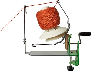 Large Yarn Winder Large Capacity 10-16 Oz - Hand Operated Metal Jumbo Yarn Winde - Picture 1 of 12