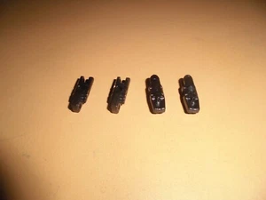 Lego 4x Glied Scharnier Raster 30554 schwarz es46 - Bild 1 von 2