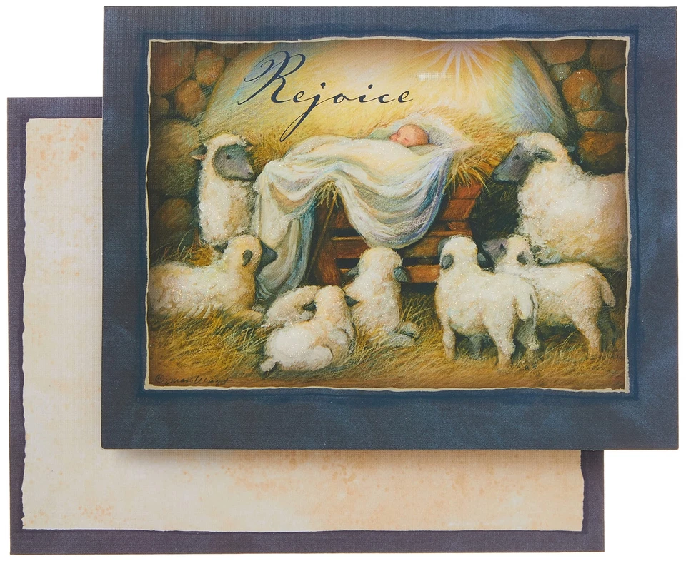 LANG - "Rejoice" Boxed Christmas Cards Artwork by Susan Winget" - 18 1004686