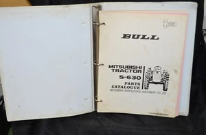 SATOH Mitsubishi BULL Technical Service PARTS Catalog Manual S630 Tractor - Picture 1 of 8