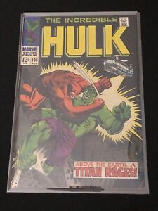 The Incredible Hulk #106 (1968) - Hasn't Left Bag in Decades, VF [8.0-8.5]