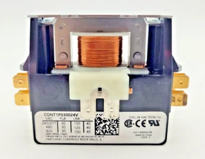 Hartland Controls CONT1P030024V Condenser Contactor 600V 30 A Coil 24VAC 50/60Hz - Picture 1 of 7