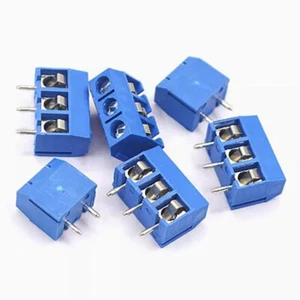 5.08mm PCB Screw Terminal Connector Block KF301 -2 Pin/3 Pin High Power Wire 10A - Picture 1 of 8