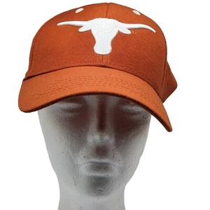 University Of Texas Longhorns Top Of The World Cap Hat Burnt Orange Adjustable - Picture 1 of 7