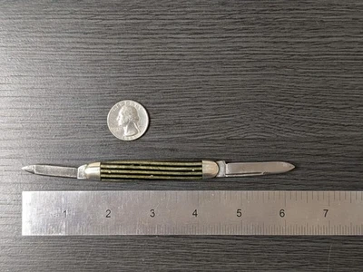 Canivete Stilleto Cutlery Co New York 2 lâminas 2598 - Imagem 1 de 4