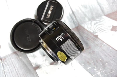 Sony Minolta 50mm f/1.7 prime lens for a350 a550 a450 A mount maxxum alpha AF - Image 1 of 4