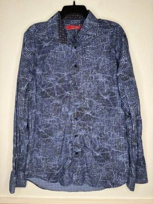 Camisa Georg Roth Los Angeles Para Hombre Grande Manga Larga Puños Abatibles Abotonada Foto 1 de 4