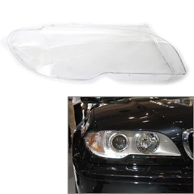 Right Headlight Headlamp Lens Cover For BMW E46 2DR Coupe 325ci 330ci 2003-2006 - Изображение 1 из 4