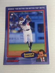 2024 Topps x Chris Berman Nickname SP You Better Mookie Betts Dodgers 7 - Picture 1 of 1