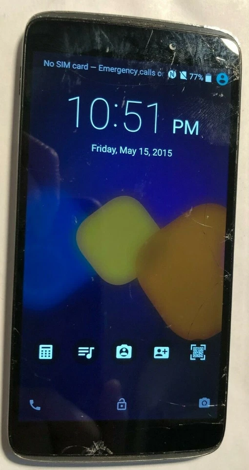 [BROKEN] Alcatel One Touch Idol 3 6045O (Cricket) Fast Ship Repair Cracked Glass - Image 1 of 2