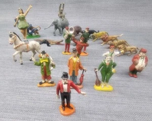 Lote De 22 Antiguas Figuras De Goma Circo Jecsan Año 1958 - Imagen 1 de 13