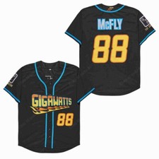 Movie Back To The Future #88 McFly Baseball Jersey Stitched Hip Hop Party Shirts