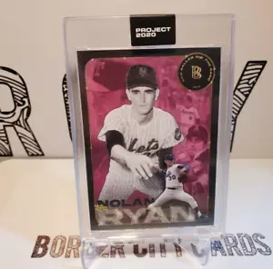 Nolan Ryan Topps Project 2020 #329 🔥 Ben Baller 🔥 New York Mets HOF - Picture 1 of 2
