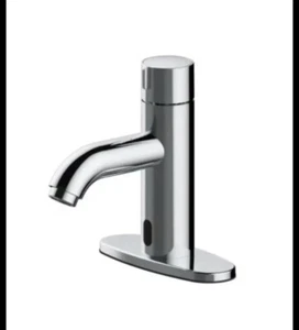 Rubinetto lavabo bagno touchless Seasons con scarico cromato 158721 - Foto 1 di 4