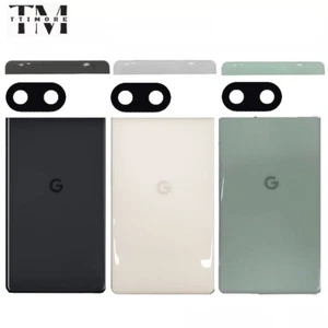 Lente de cámara cubierta inferior panel superior de vidrio trasero para Google Pixel 6a repuesto - Imagen 1 de 21