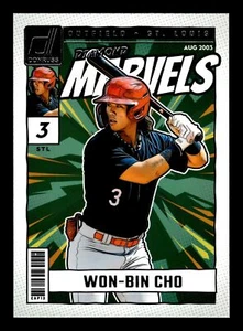 2024 Panini Donruss WON-BIN CHO DIAMOND MARVELS INSERT #15 - Picture 1 of 2