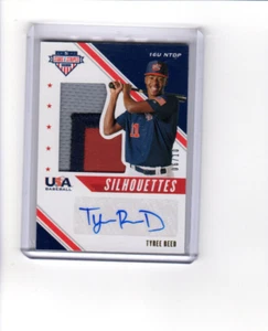 2020 Stars and Stripes 16U Team Silhouettes Tyree Reed Auto Patch 6/10 - Bild 1 von 1