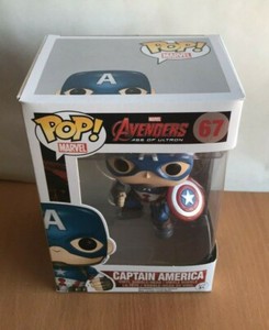Avengers 2: Age of Ultron Captain America Funko POP Vinyl Figure *NEW* DAMAGED