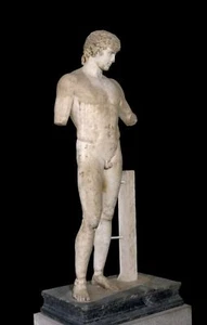 3620 Griechische Kunst Statue des Antinous (130-138 Ac) Delphi C3620 Art Grec Statue D... - Bild 1 von 1