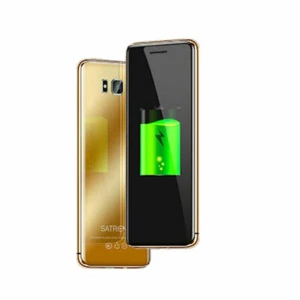 S10 Ultra Thin Luxury Cellphone Bluetooth Dialer Dual SIM GSM Pocket Mini Phone - Picture 1 of 16
