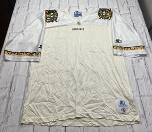 Vintage Hamilton Tiger Cats CFL Canadian Football Starter White Jersey Size XL - Picture 1 of 12