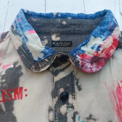 CAMISA CAPITAL HOMBRE *PERSONALIZADA* Talla Med - Personalizada por el artista Paul McNeil Foto 1 de 4