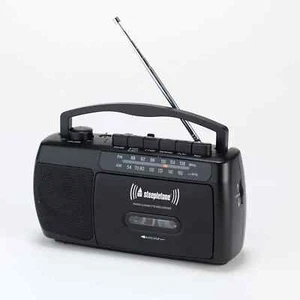 Steepletone SCR209 - Reproductor y Grabadora de Casetes de Radio MW/FM Retro - Imagen 1 de 6