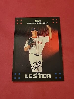 2007 Jon Lester Topps #383 - Image 1 of 2
